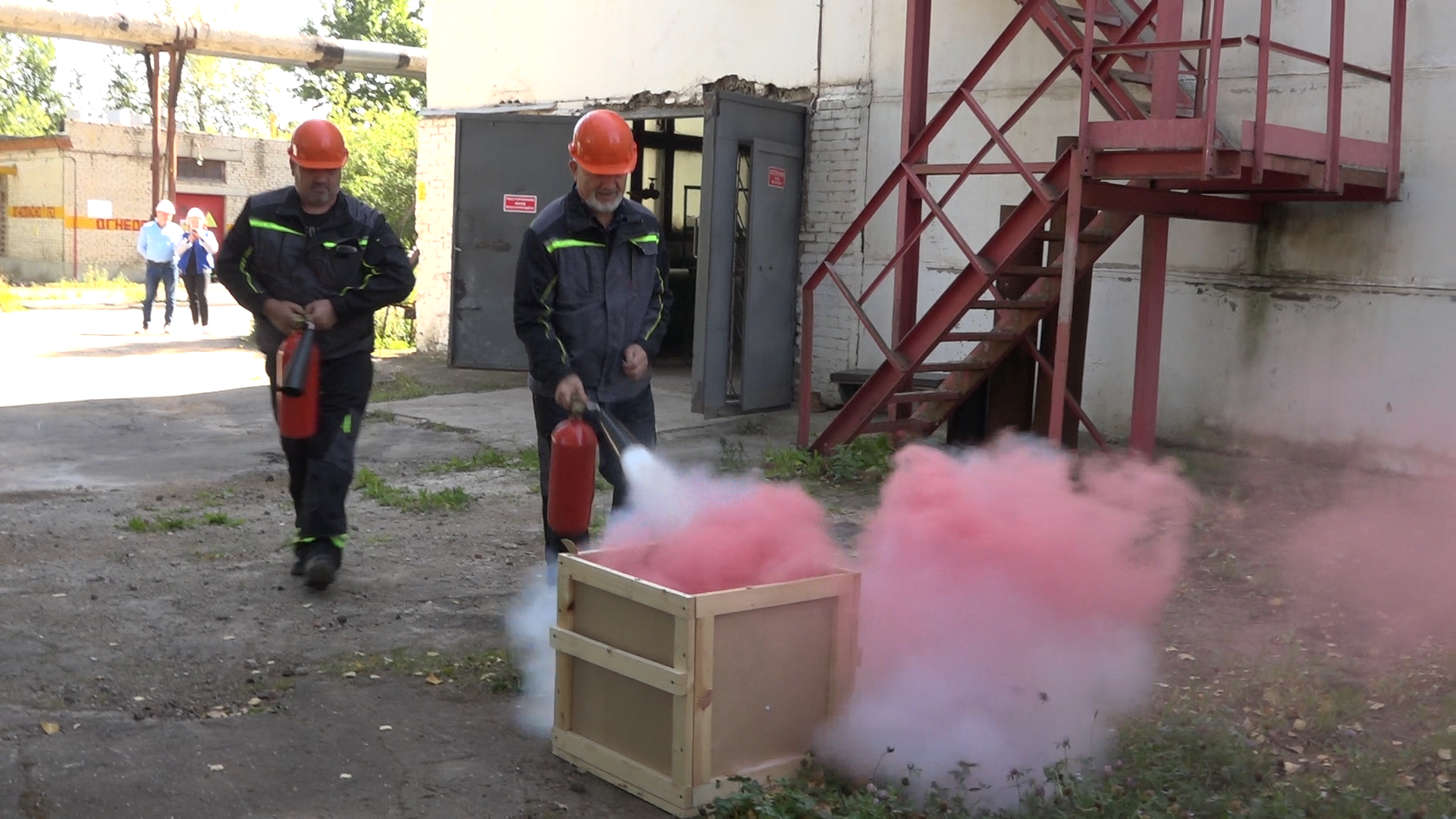 учения антитеррор, учения го и чс, Власиха котельная 3, тренировка ликвидация ЧС, Промспас,