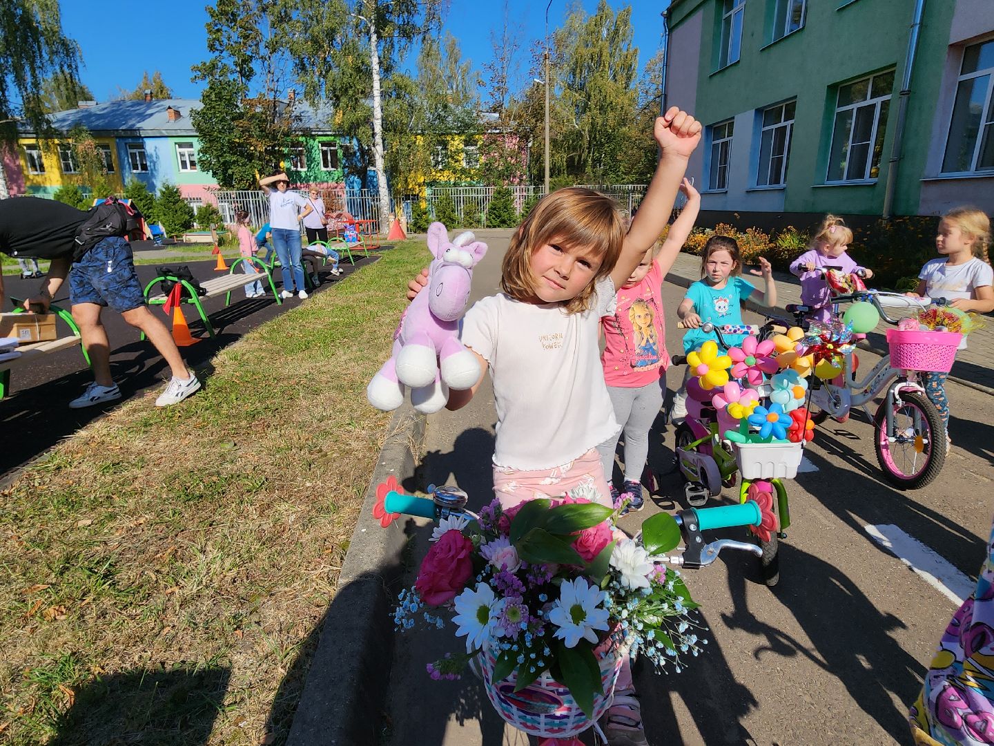 красноармейск, городской округ пушкинский, велопробег, дети,