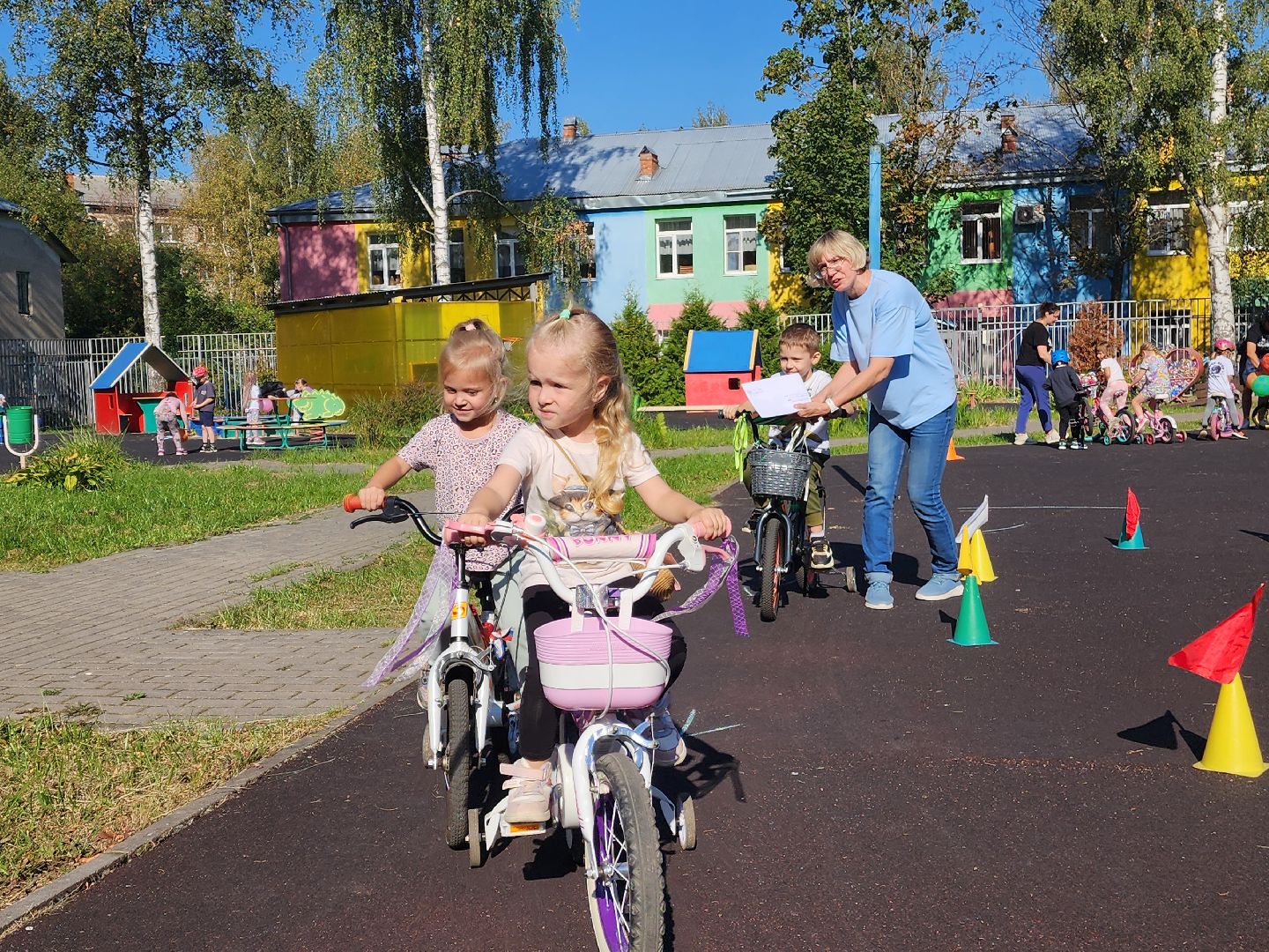 красноармейск, городской округ пушкинский, велопробег, дети,