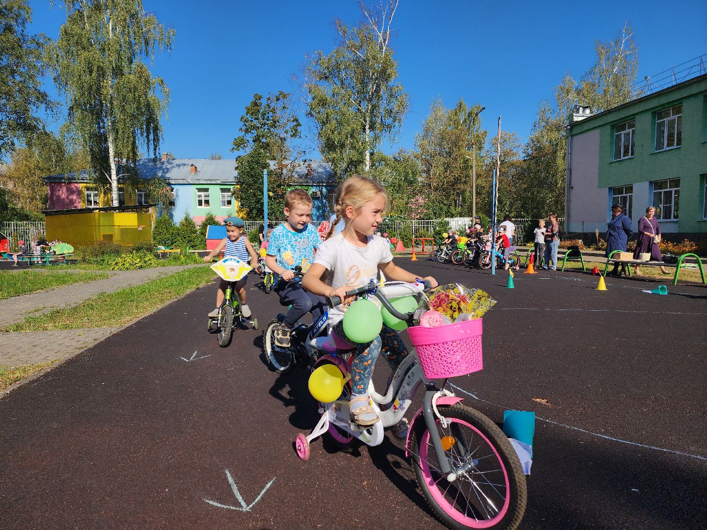 красноармейск, городской округ пушкинский, велопробег, дети,