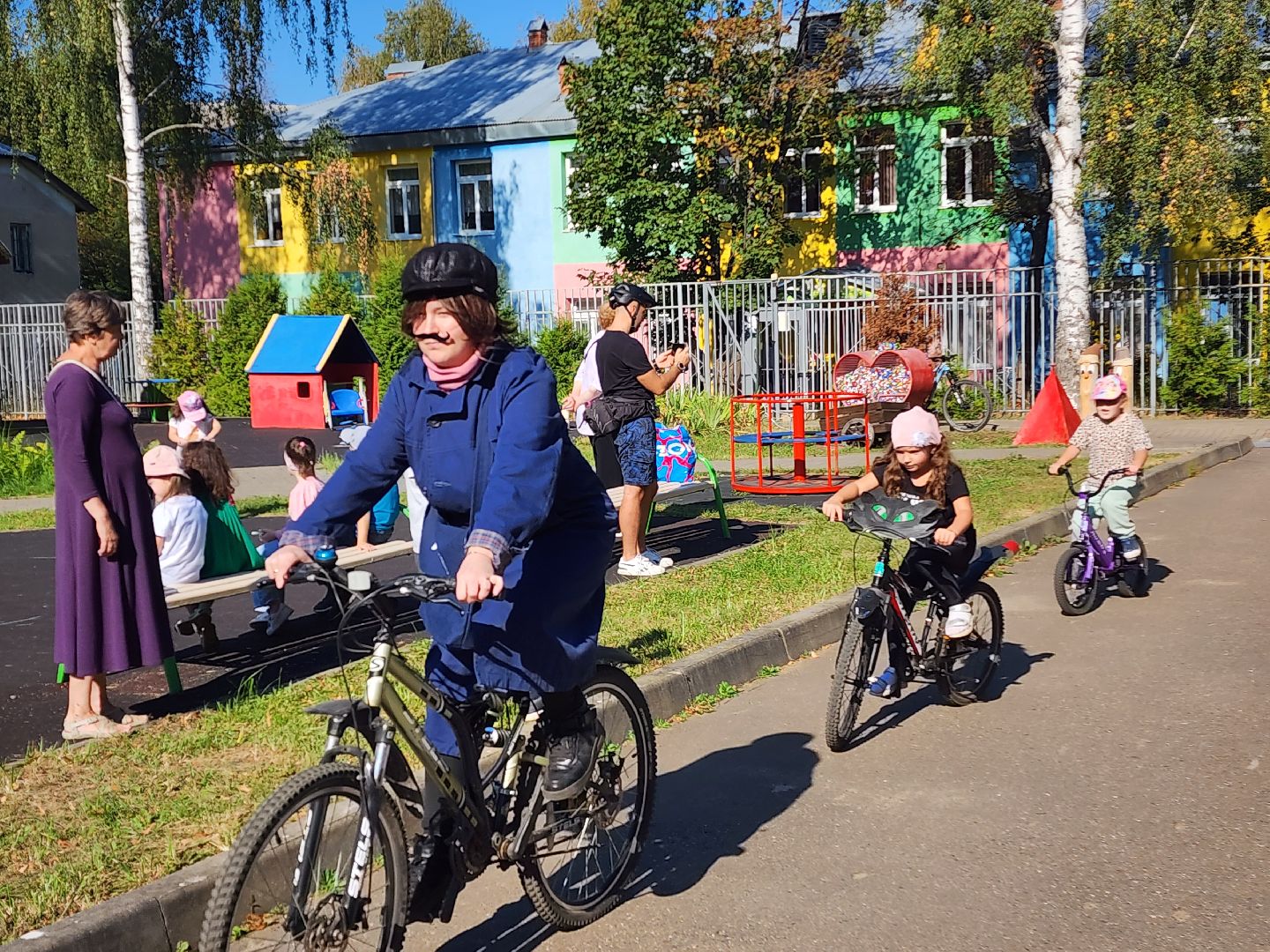 красноармейск, городской округ пушкинский, велопробег, дети,