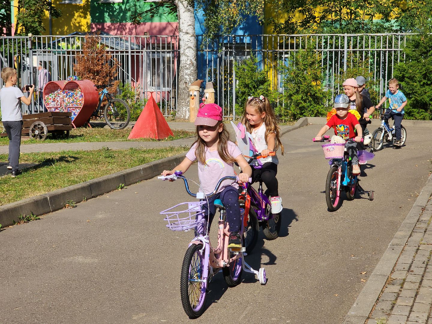 красноармейск, городской округ пушкинский, велопробег, дети,