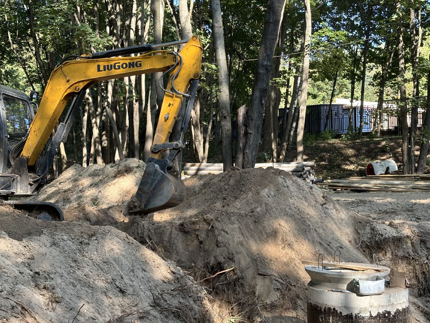 благоустройсво, кучинский лесопарк,