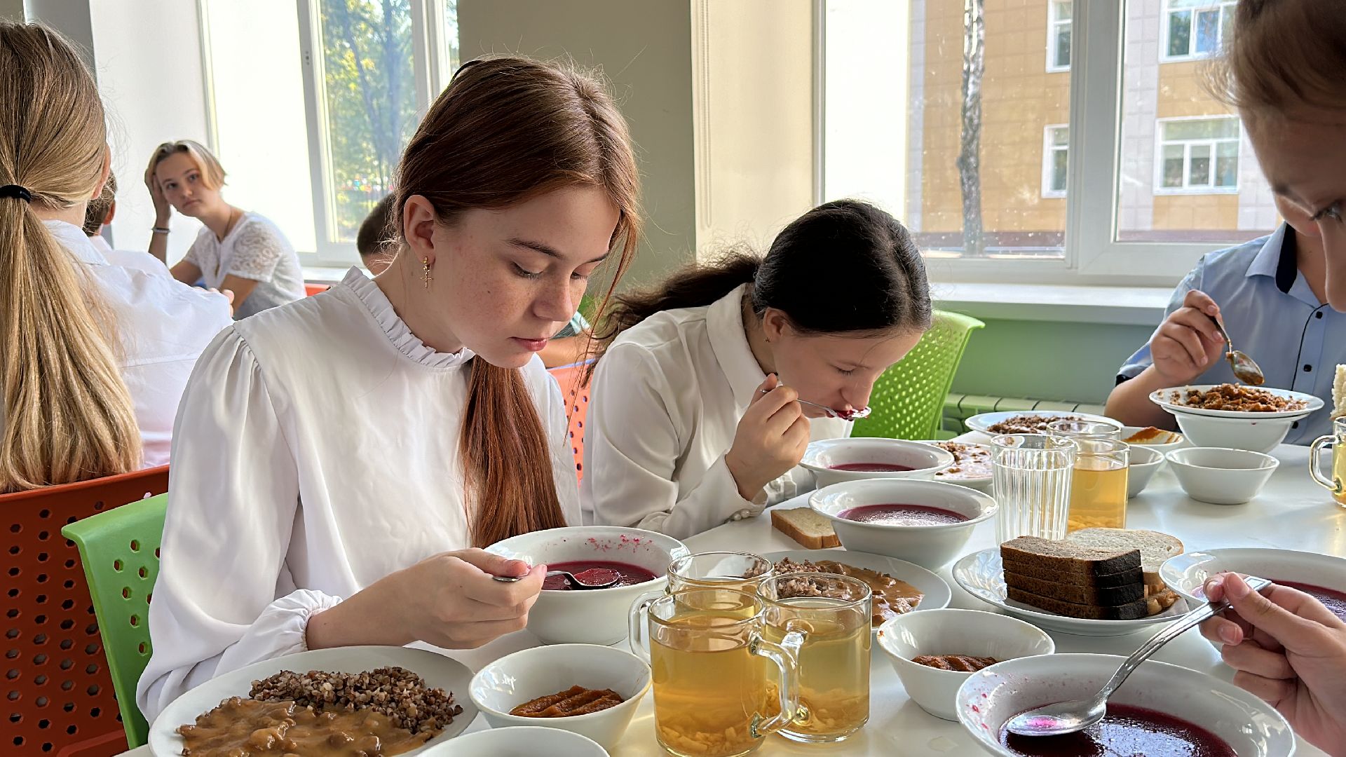 Клин, общество, школьное питание, образование,