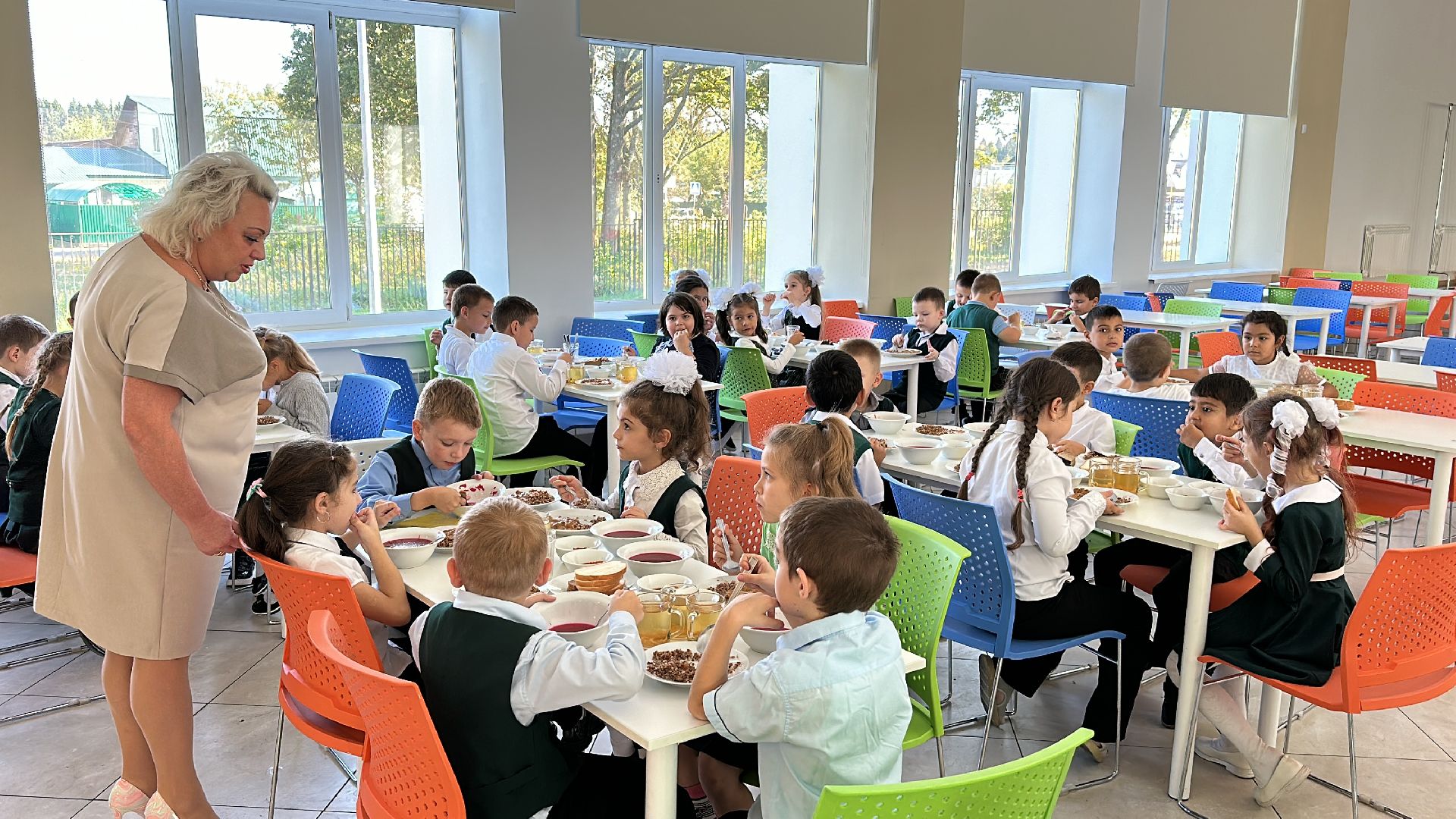 Клин, общество, школьное питание, образование,