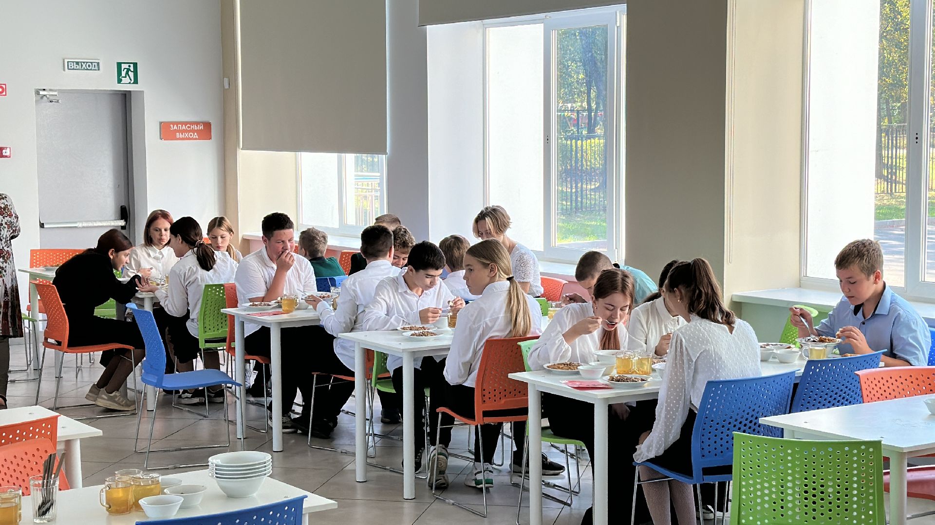 Клин, общество, школьное питание, образование,