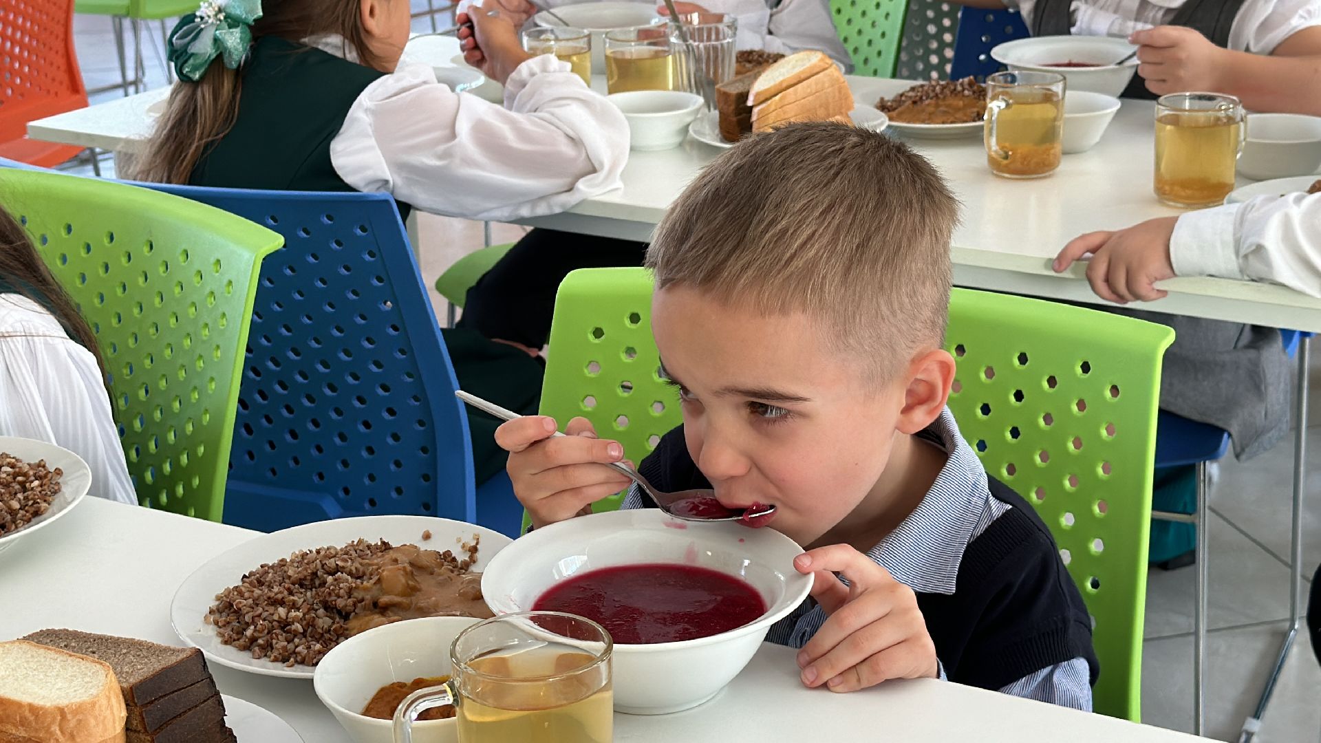 Клин, общество, школьное питание, образование,