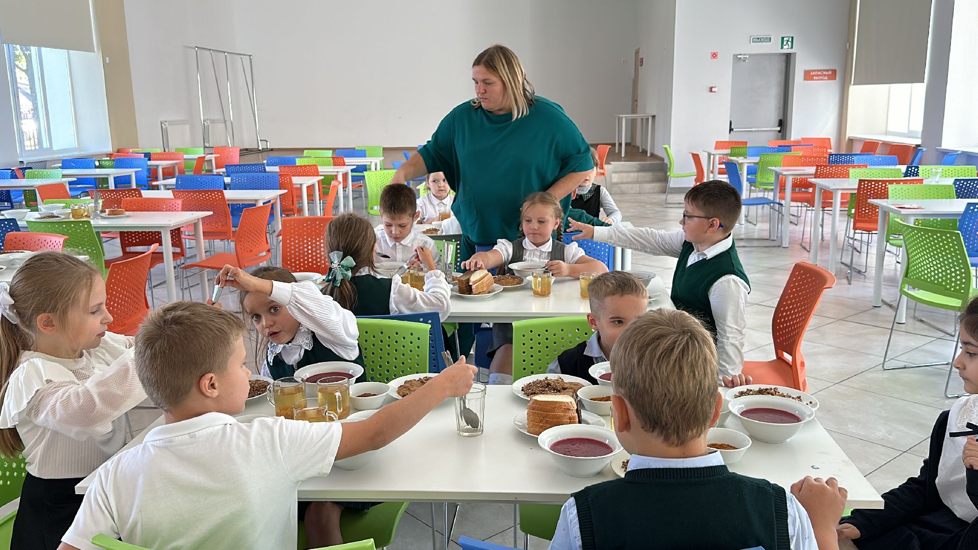 Клин, общество, школьное питание, образование,