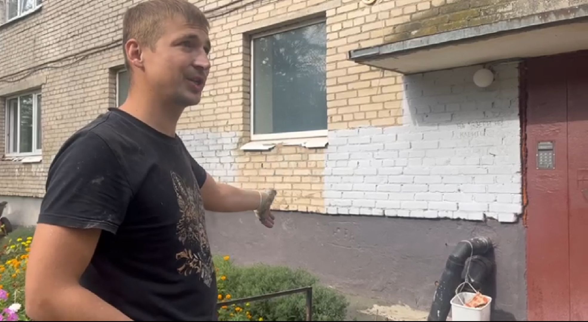 ремонт, штукатурка, благоустройство подъезда,