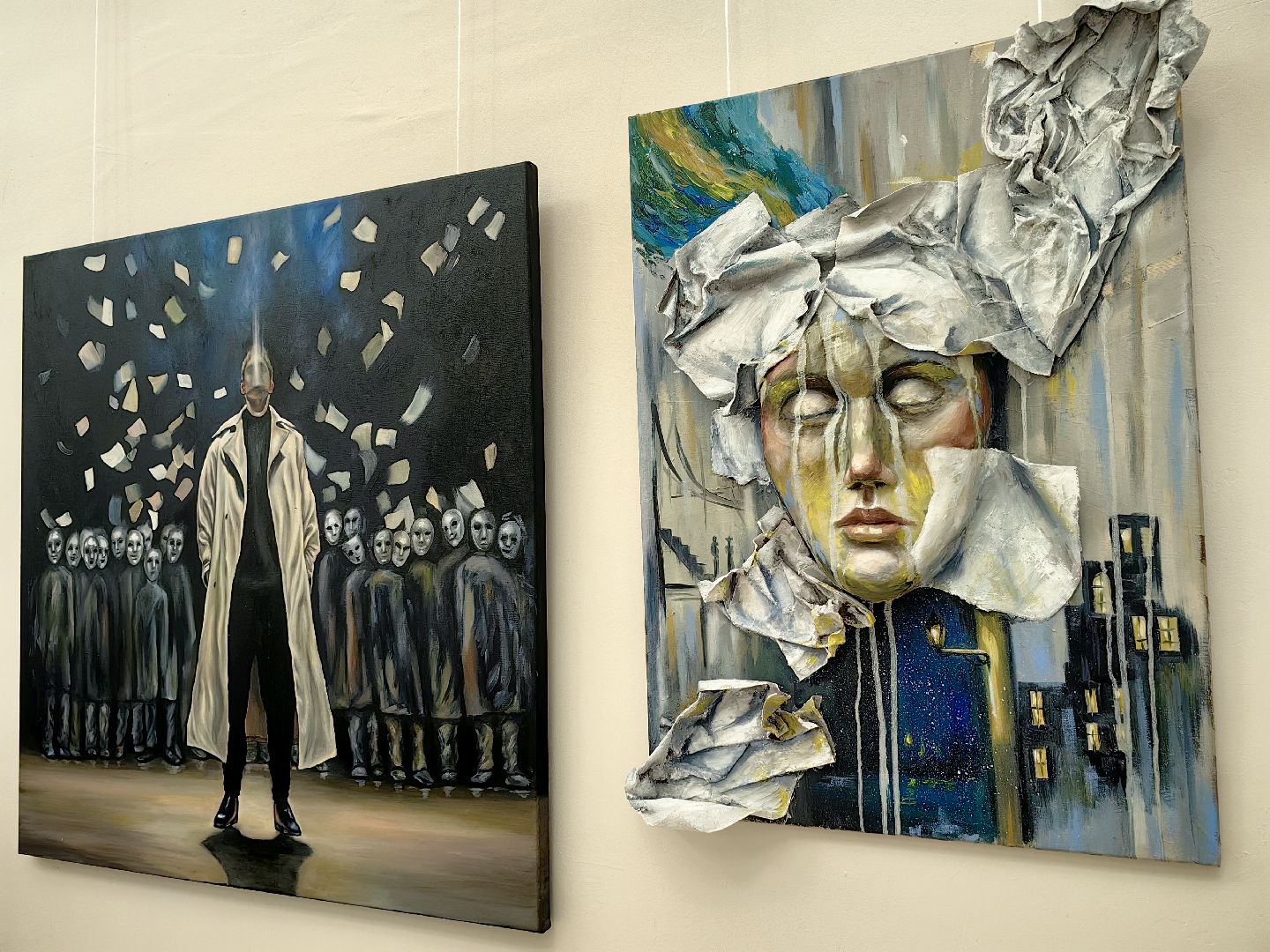 выставка картин, цдк, художница, творчество, сюрреализм, магия, свет, открытие,