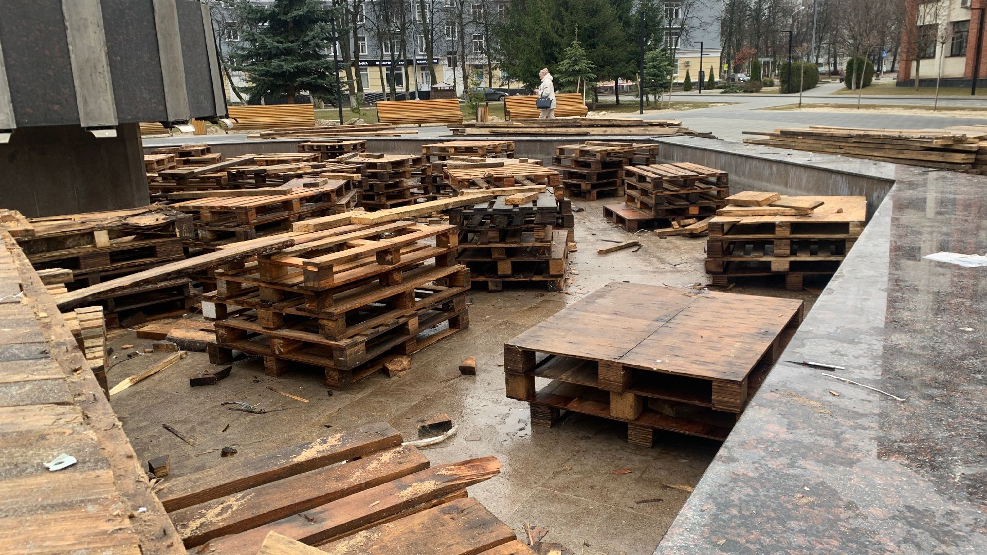 Ступино, перемены, фонтан, подсветка, благоустройство