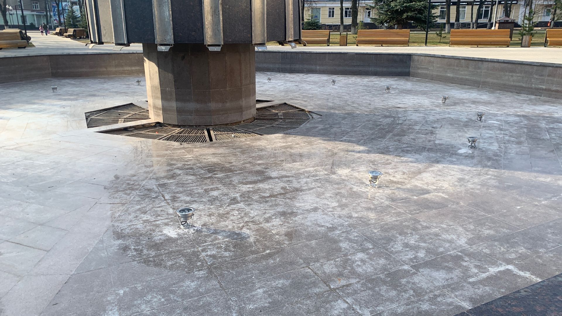 Ступино, перемены, фонтан, подсветка, благоустройство