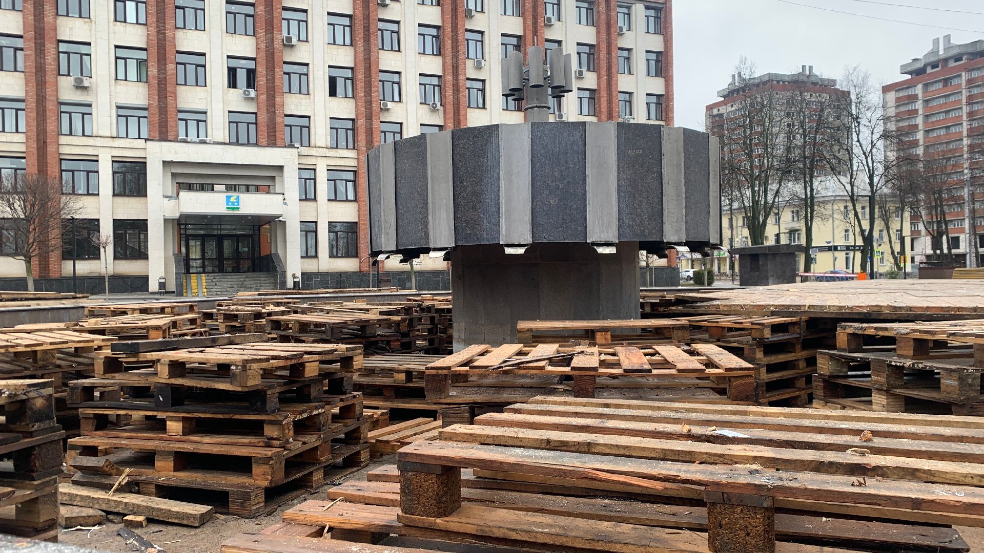 Ступино, перемены, фонтан, подсветка, благоустройство