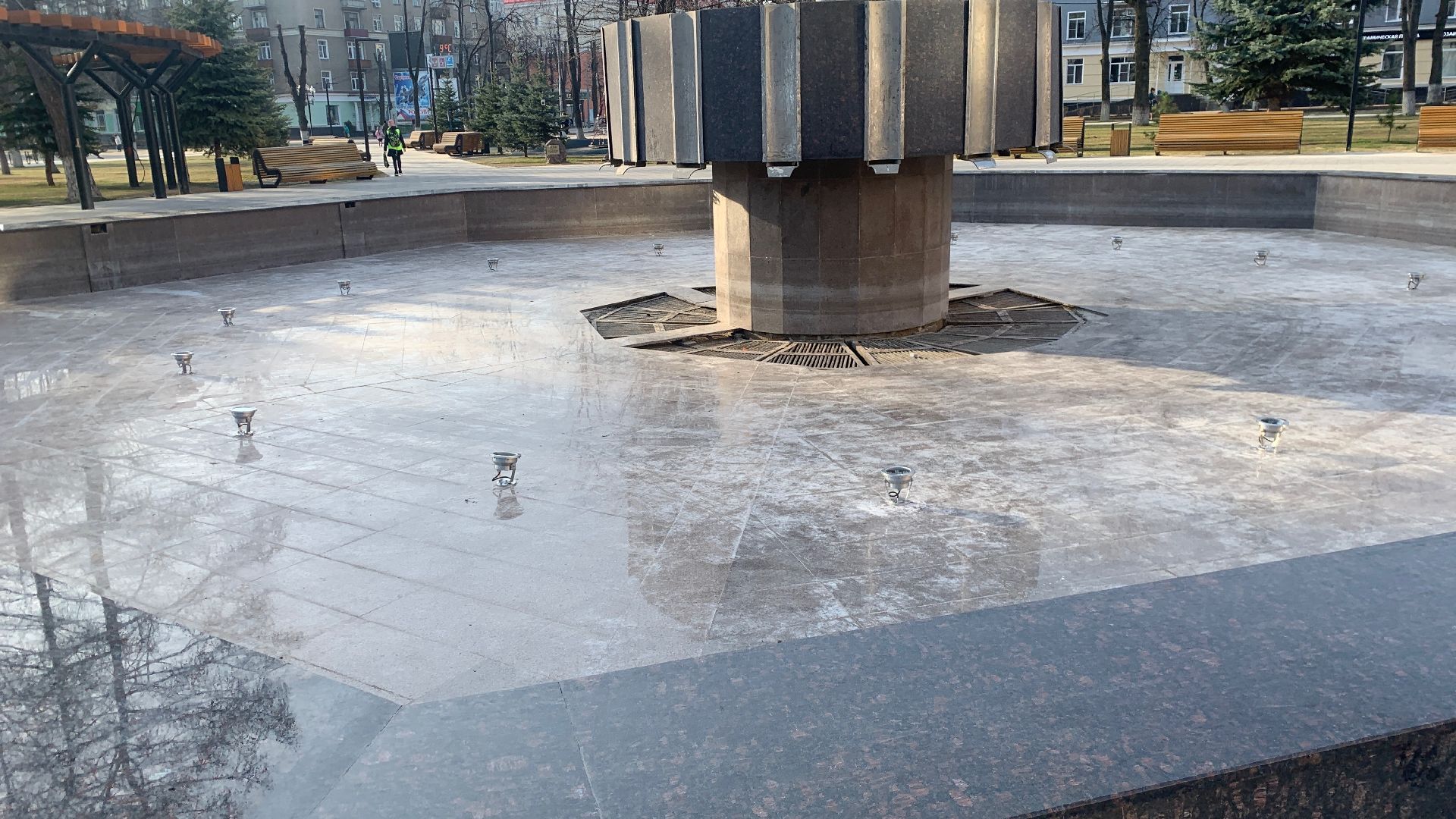 Ступино, перемены, фонтан, подсветка, благоустройство