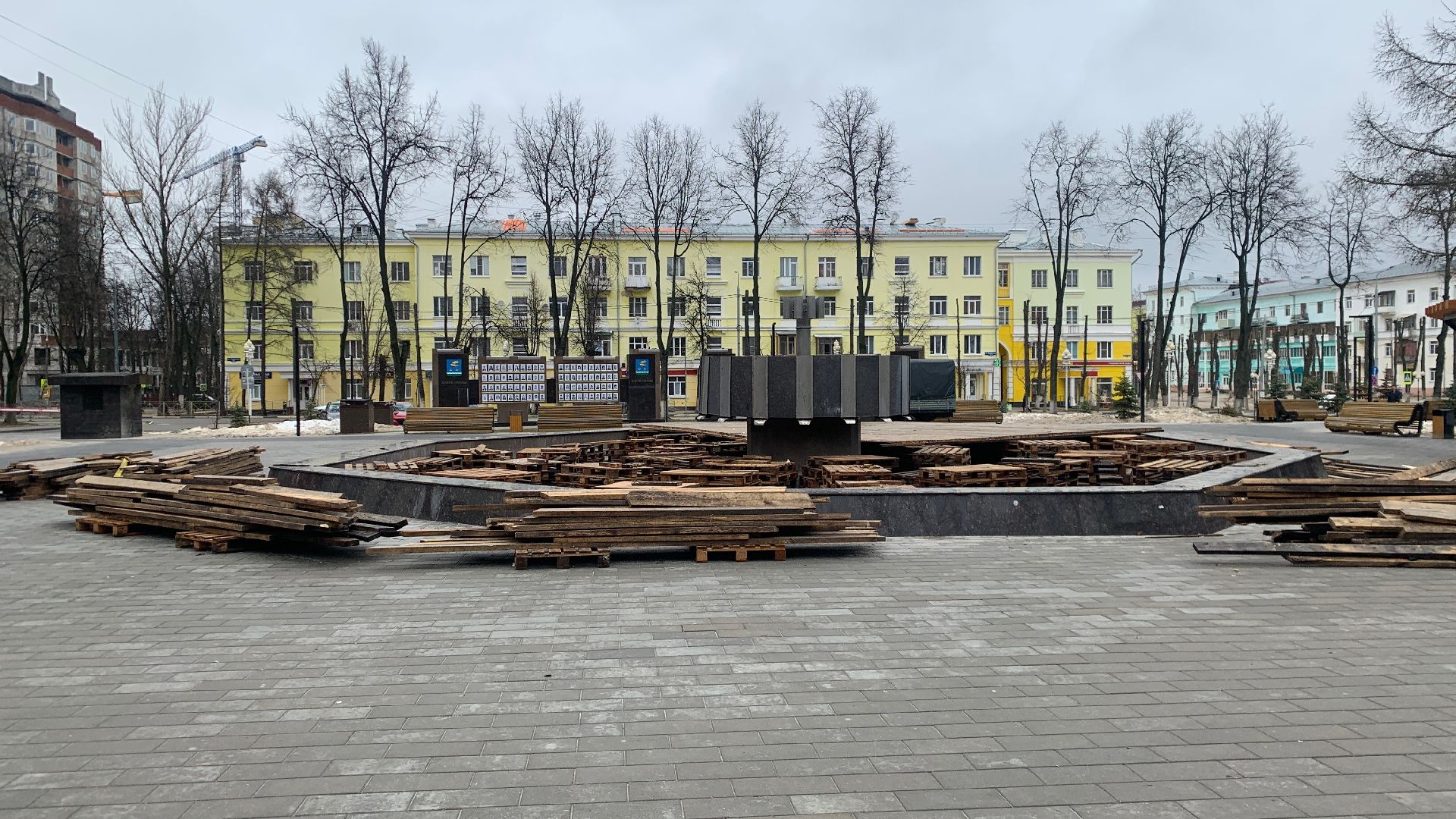 Ступино, перемены, фонтан, подсветка, благоустройство