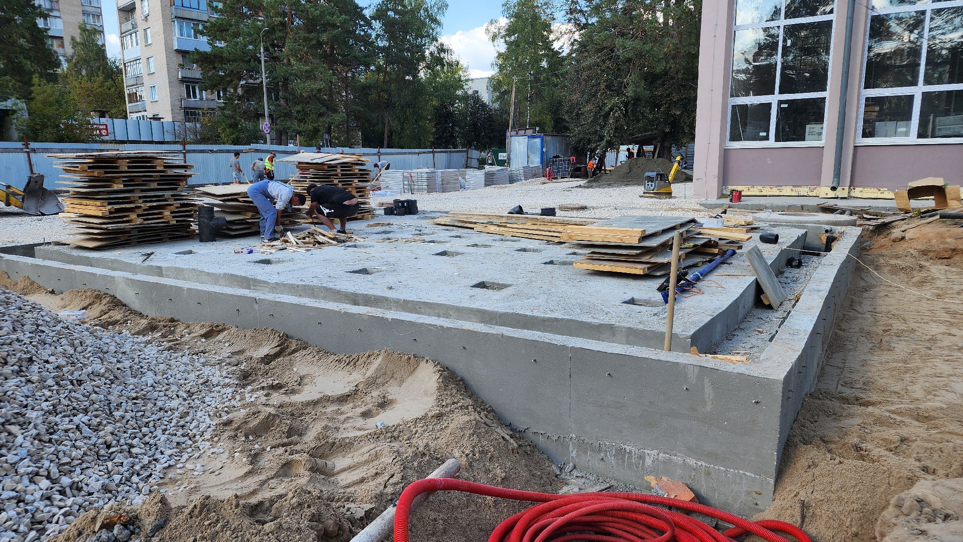 реконструкция, дк протон, протвино, ремонт, дом культуры,