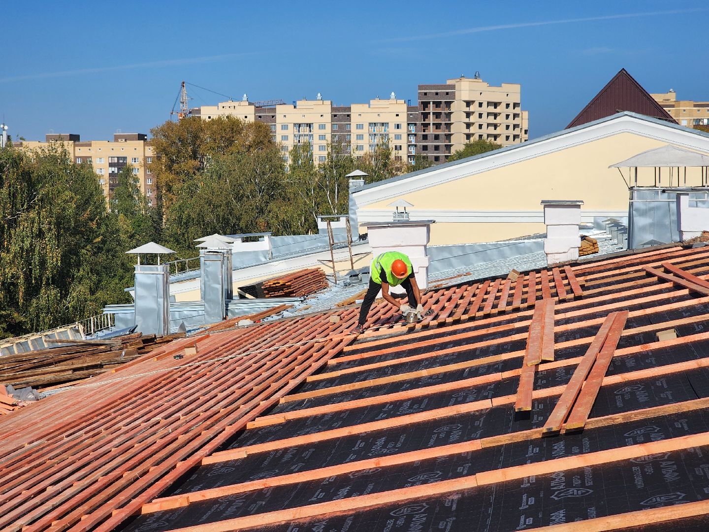 Дубна, Ремонт кровли, капремонт,