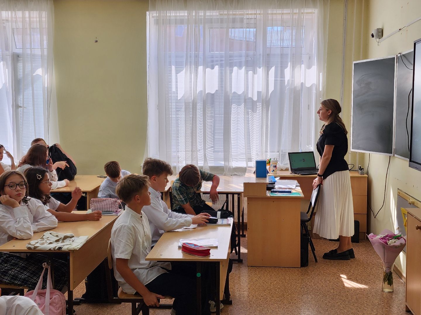 Чехов, школа 3, новый учитель, преподаватель математики, Анастасия Гроза, биография, целевое обучение, целевое направление, глава округа михаил собакин, меры поддержки, помощь молодым педагогам,