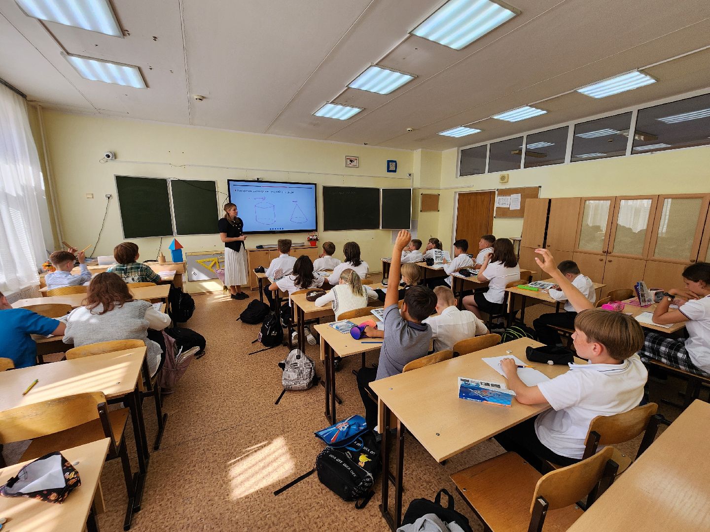 Чехов, школа 3, новый учитель, преподаватель математики, Анастасия Гроза, биография, целевое обучение, целевое направление, глава округа михаил собакин, меры поддержки, помощь молодым педагогам,