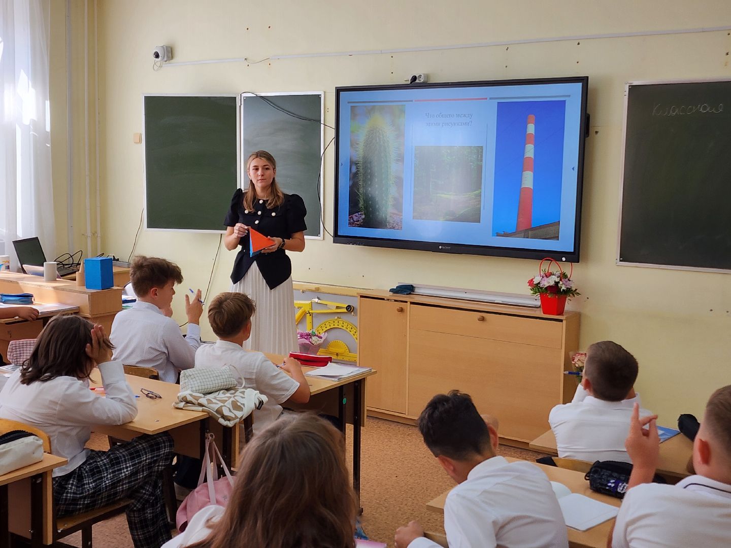 Чехов, школа 3, новый учитель, преподаватель математики, Анастасия Гроза, биография, целевое обучение, целевое направление, глава округа михаил собакин, меры поддержки, помощь молодым педагогам,