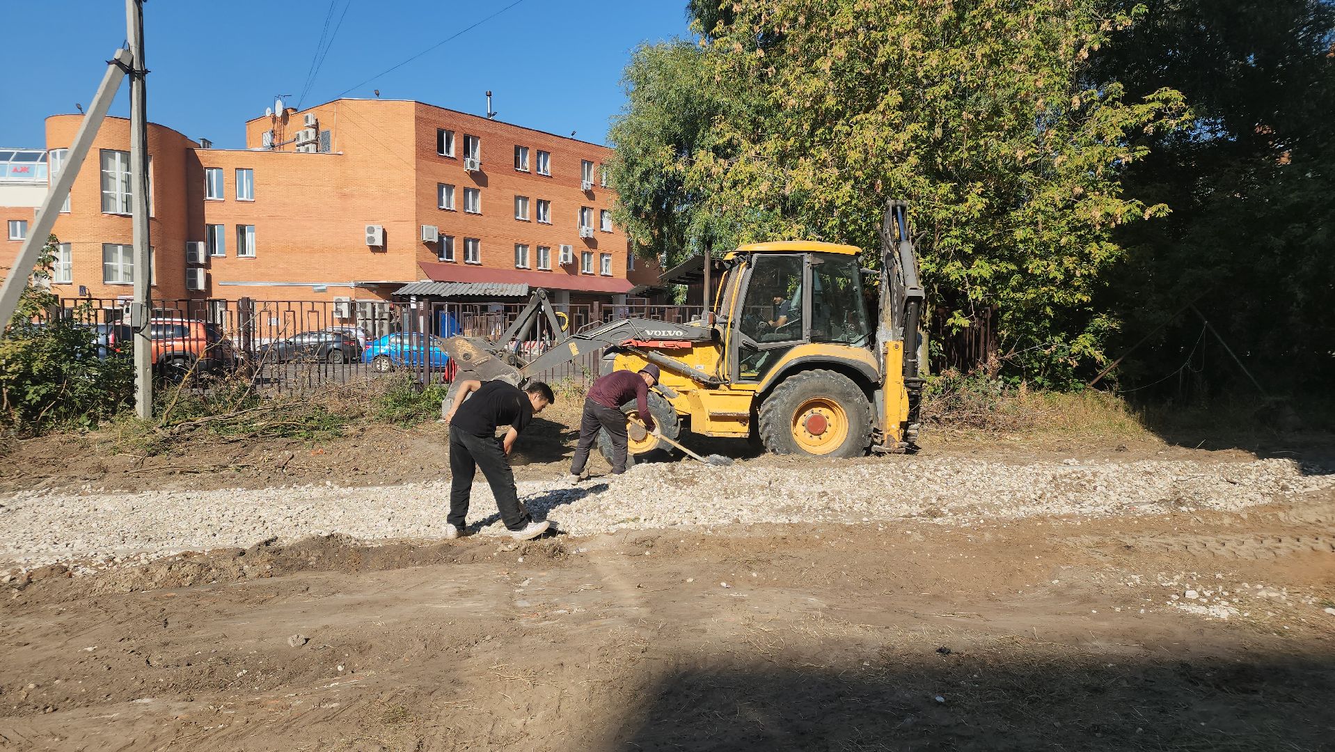 егорьевск, благоуйстройство, двор, парковка, тротуар,