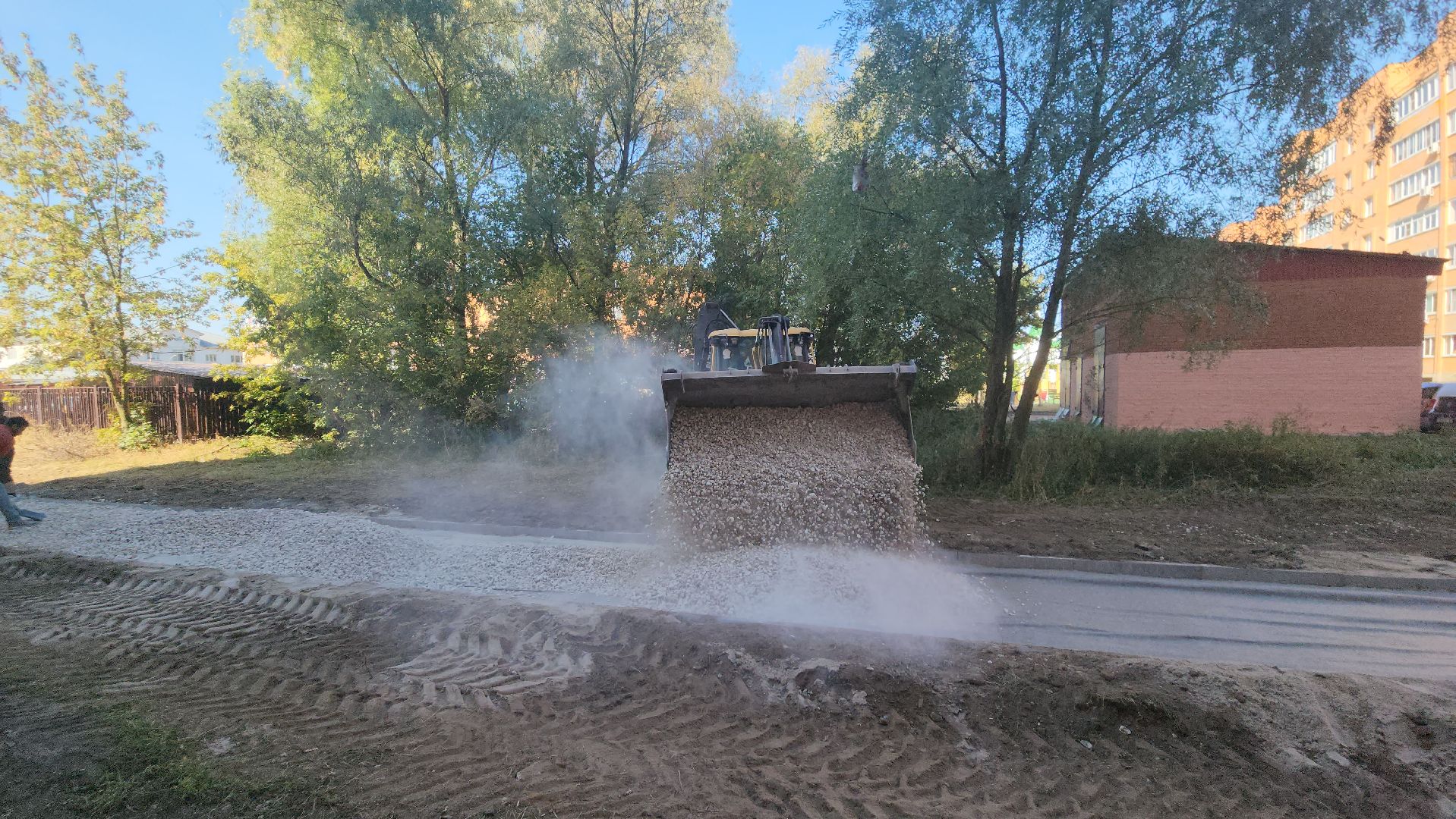 егорьевск, благоуйстройство, двор, парковка, тротуар,