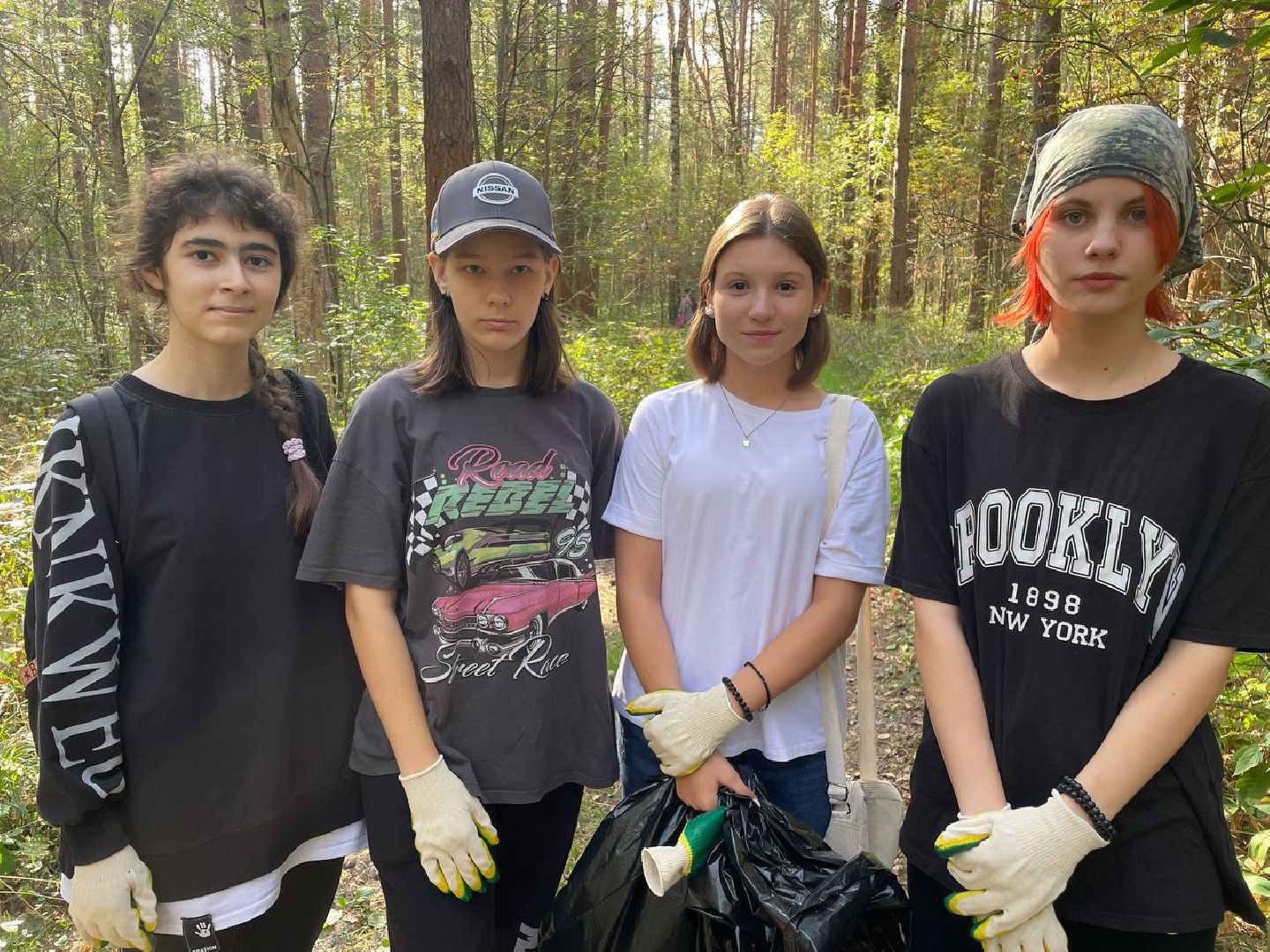 Дмитров, Акция День в лесу, Орудьевское школьное лесничество,