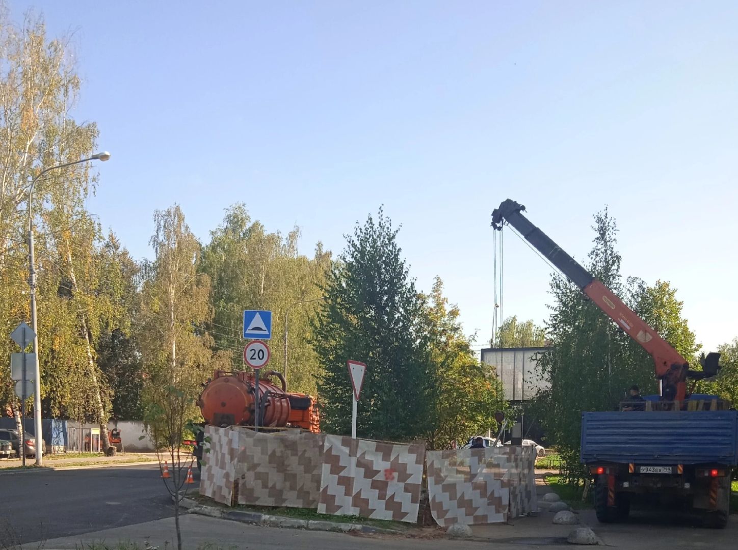 Звенигород, Благоустройство, мособлэнерго, Электроснабжение,