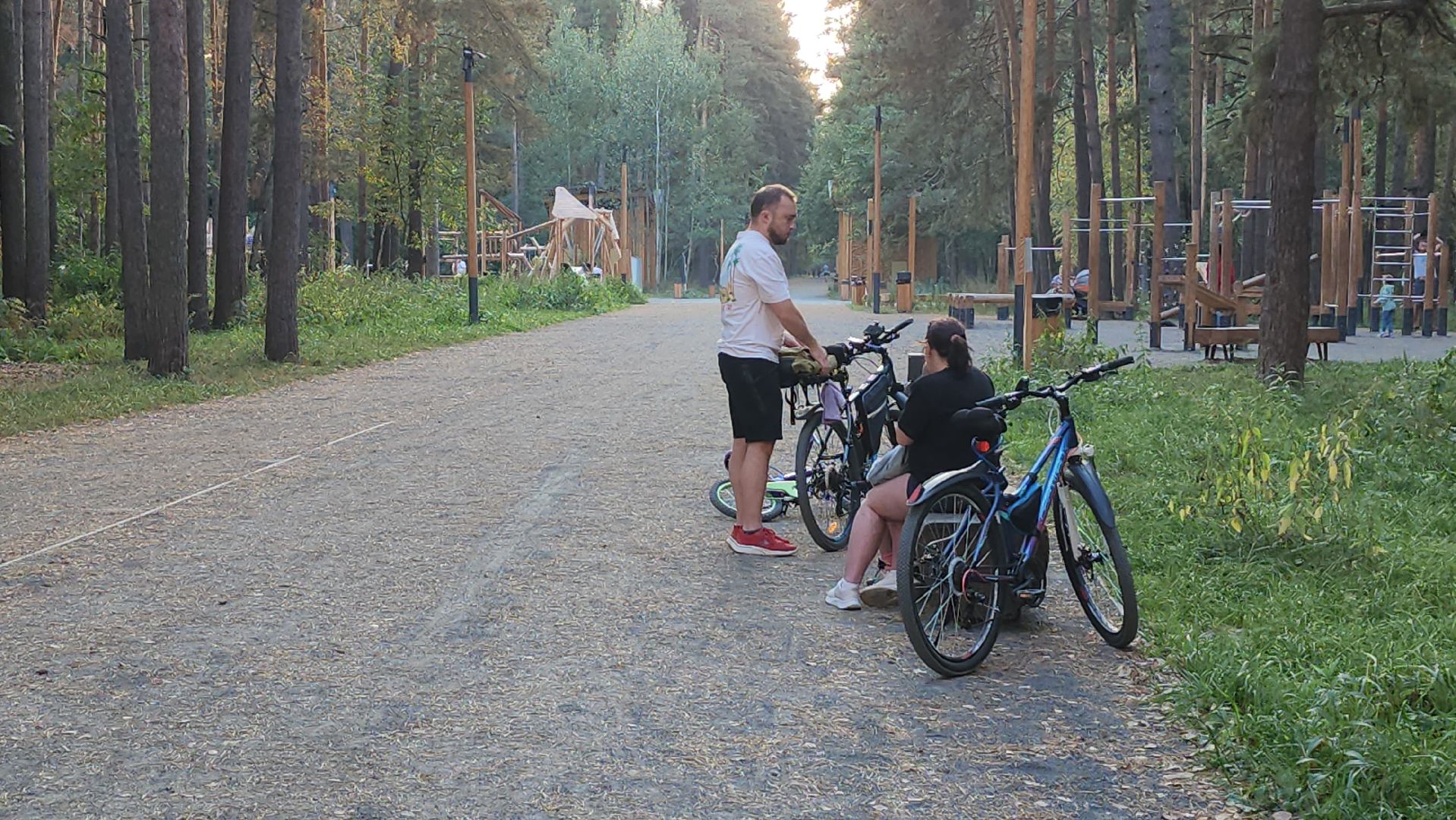 люберцы, парк Лесная опушка, жители,