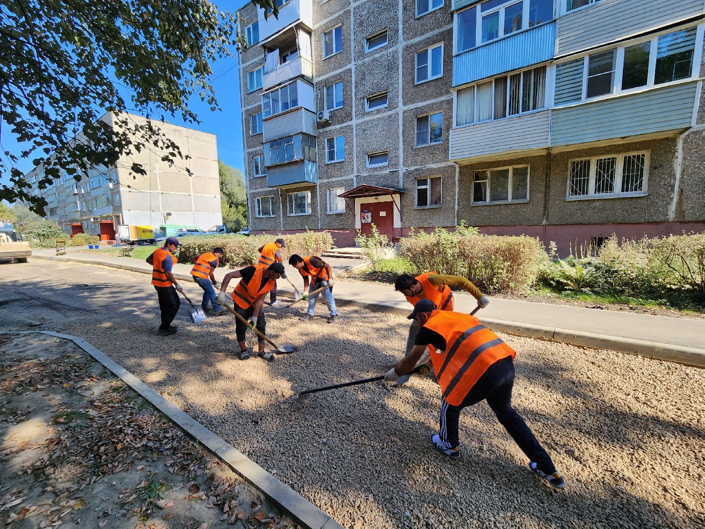 благоустройство, поселок володарского, благоустройство дворовых территорий, володарка улица зеленая, благоустройство в ленинском округе,кбдт в поселке володарского,