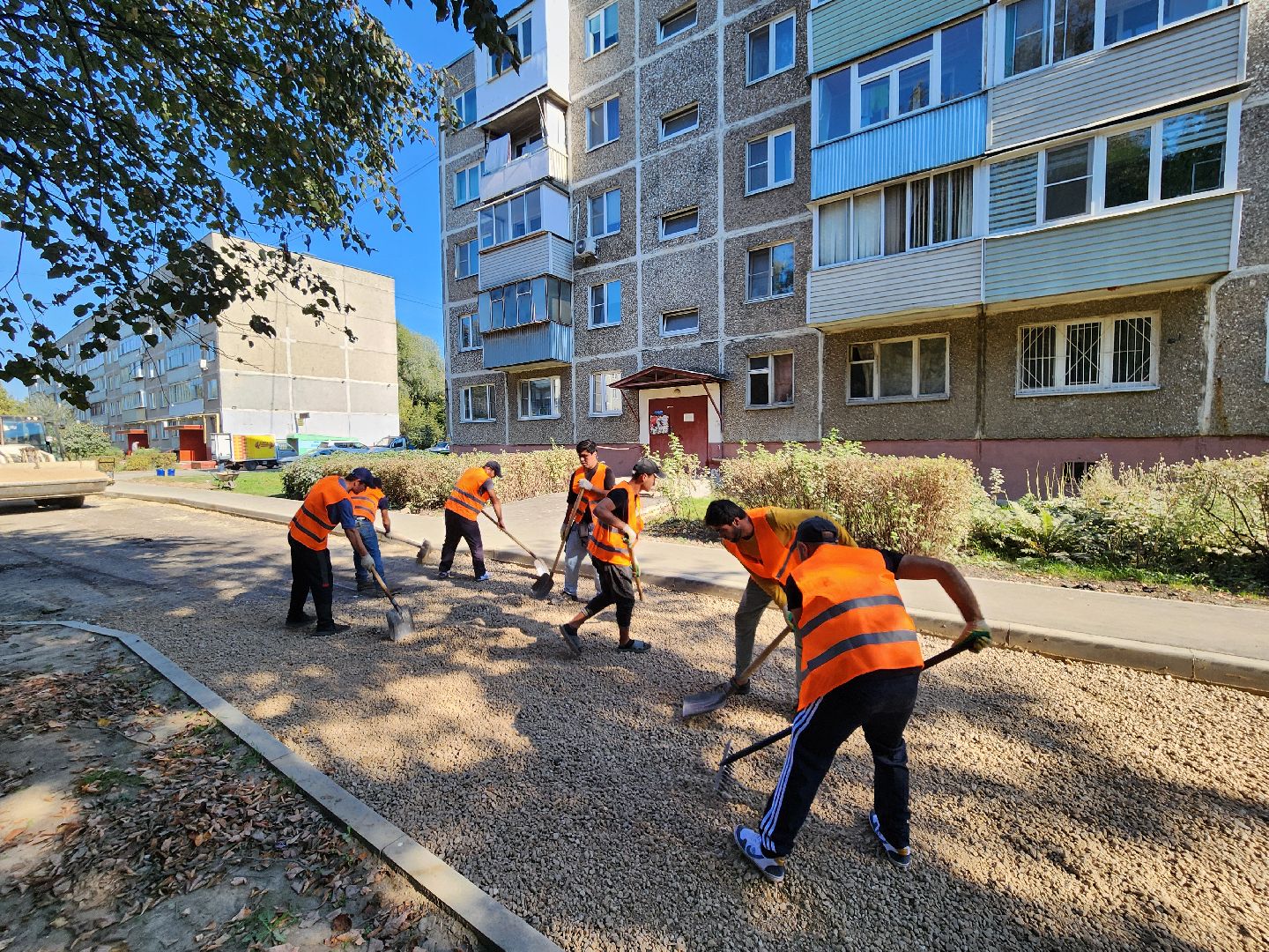благоустройство, поселок володарского, благоустройство дворовых территорий, володарка улица зеленая, благоустройство в ленинском округе,кбдт в поселке володарского,