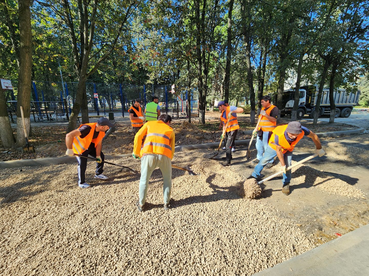 благоустройство, поселок володарского, благоустройство дворовых территорий, володарка улица зеленая, благоустройство в ленинском округе,кбдт в поселке володарского,