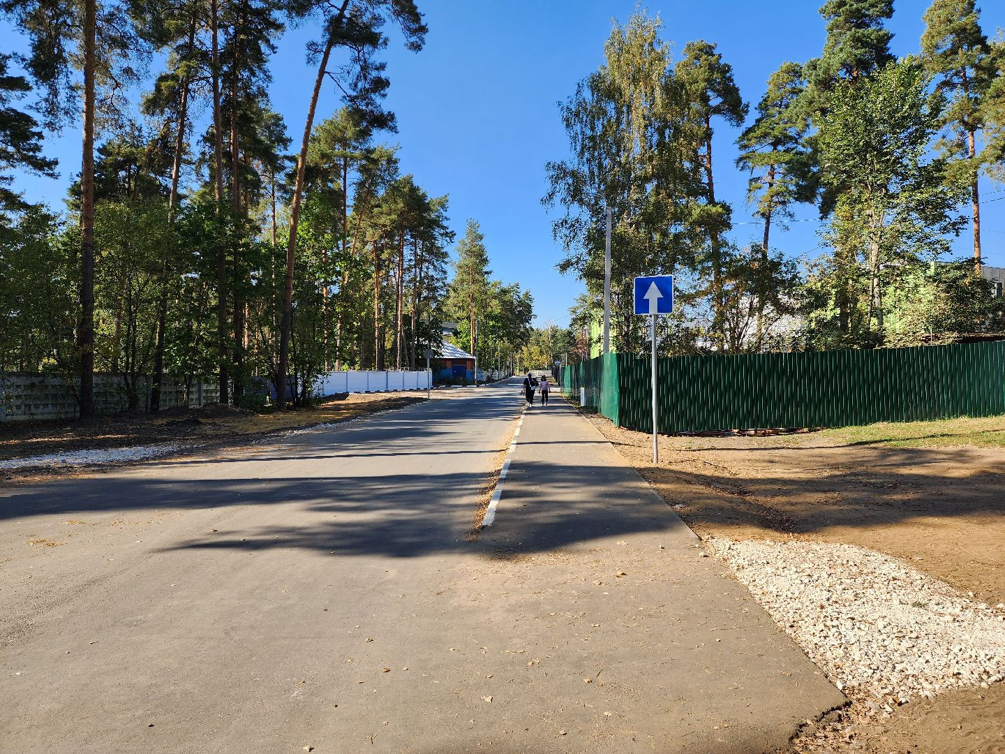 раменское, дороги, пешеходный путь от детского сада к школе,