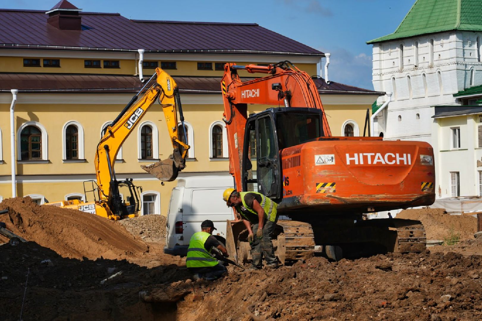 Археологи, Раскопки, Сергиев Посад, Троице-Сергиева лавра, История, Эксклюзив,
