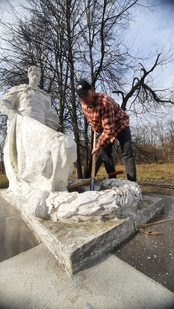 День победы, субботник, Наро-Фоминск, воинские захоронения