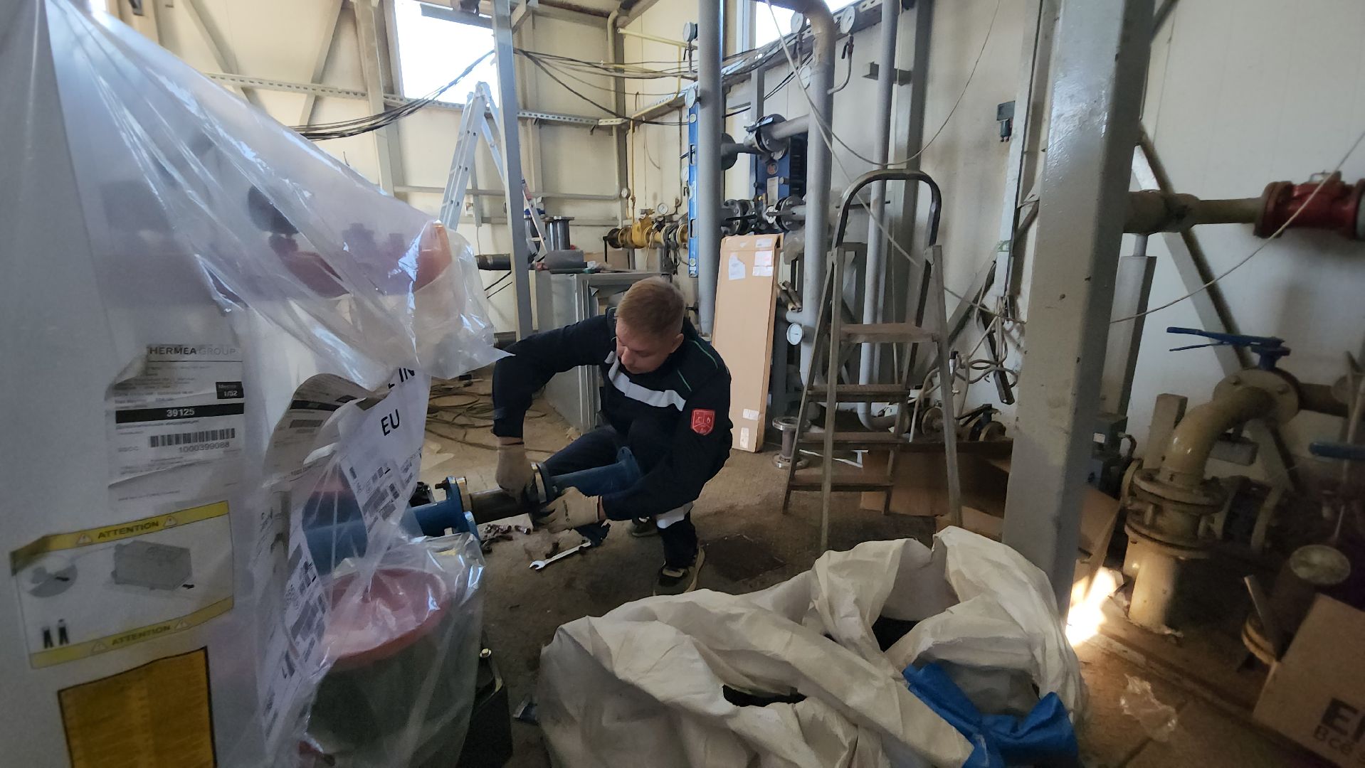 серпухов, улица юбилейная, крышная котельная, подготовка домов к зимнему периоду, начало отопительного сезона, УК ООО ЕДС Серпухов »,