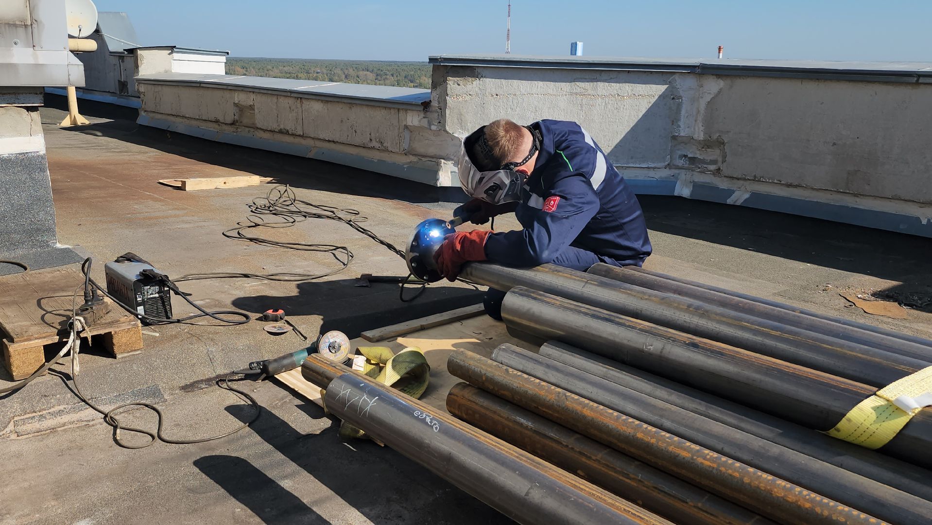 серпухов, улица юбилейная, крышная котельная, подготовка домов к зимнему периоду, начало отопительного сезона, УК ООО ЕДС Серпухов »,