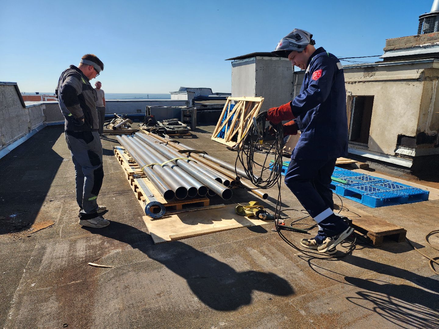 серпухов, улица юбилейная, крышная котельная, подготовка домов к зимнему периоду, начало отопительного сезона, УК ООО ЕДС Серпухов »,