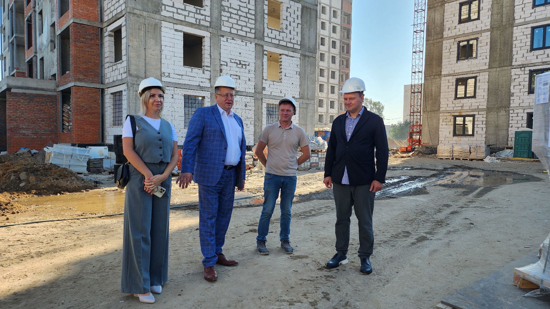 строительство, переселение из аварийного жилья, строительство домов для переселенцев, Старая Купавна, Богородской городской округ,