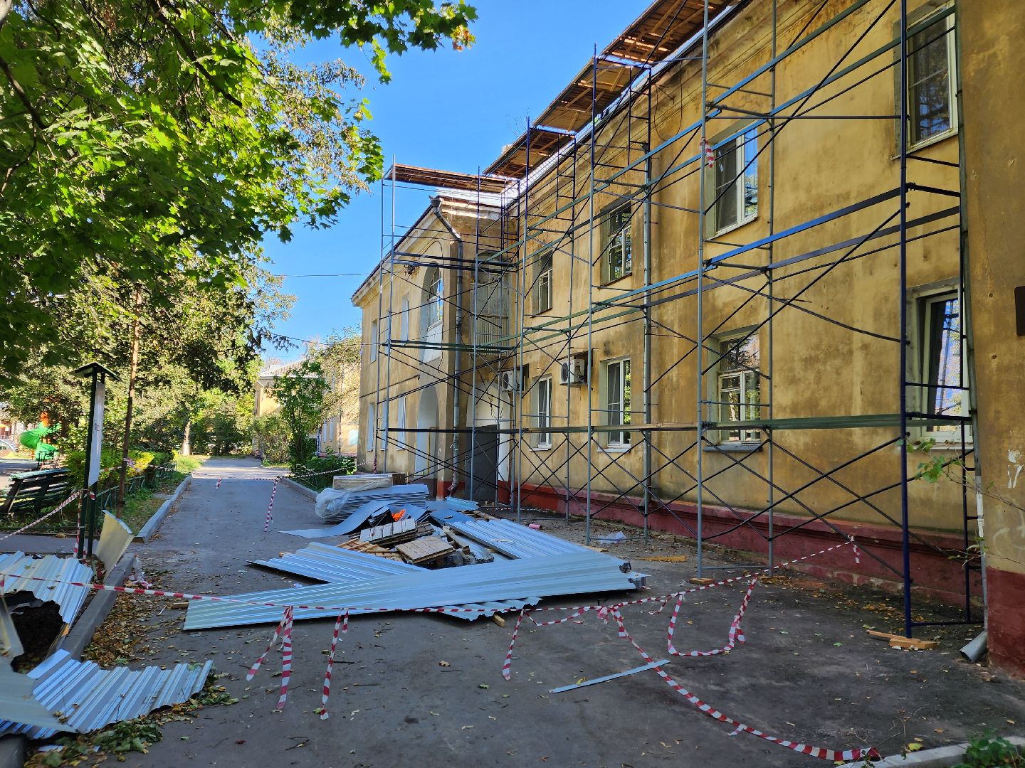 Чехов, улица Ильича, многоквартирный дом, МКД, ремонт кровли, реконструкция крыши, гидроизоляция, теплоизоляция, региональная программа Московской области, Фонд капремонта Московской области,