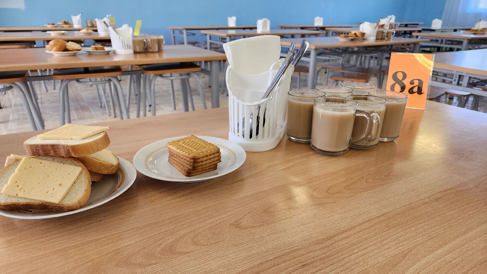 Раменское, Село Никитское, Никитская школа, Питание в никитской школе,