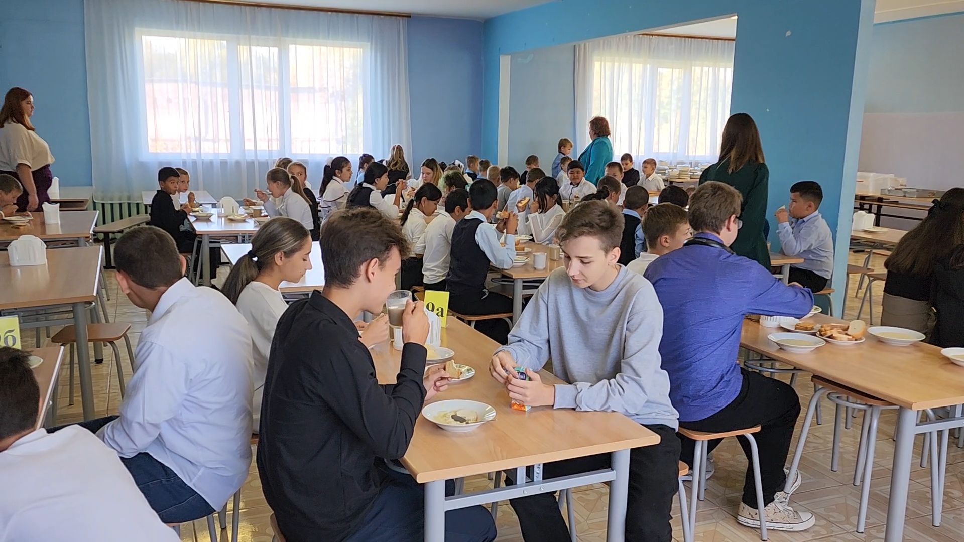 Раменское, Село Никитское, Никитская школа, Питание в никитской школе,