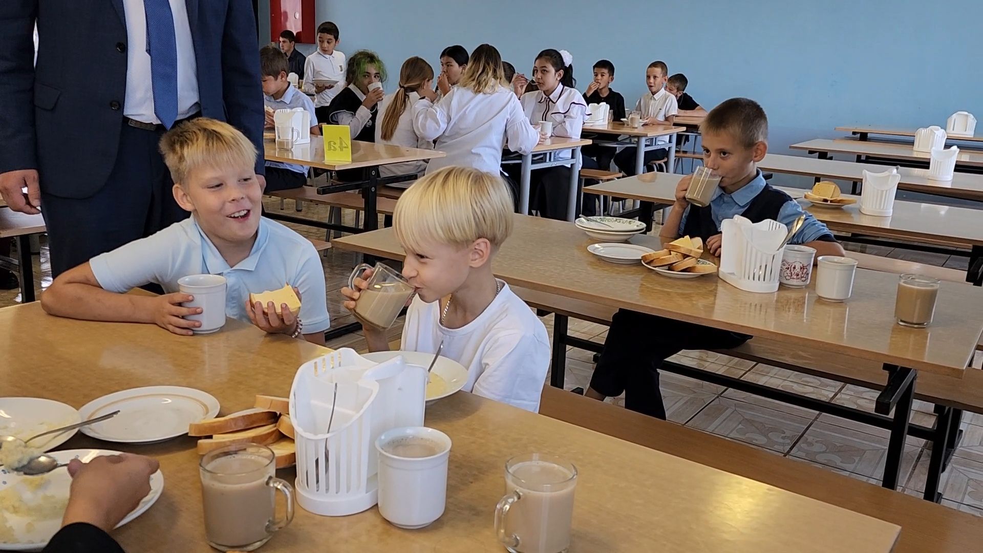 Раменское, Село Никитское, Никитская школа, Питание в никитской школе,