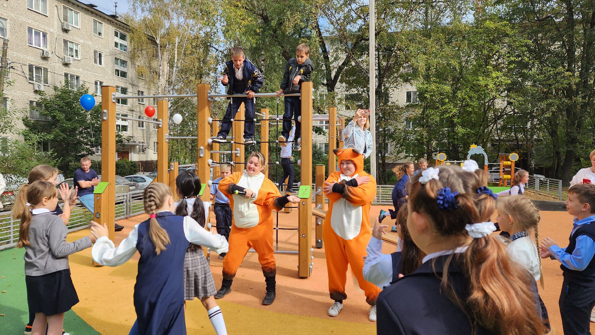 солнечногорск, благоустройство, детская площадка, дети, игровой комплекс,