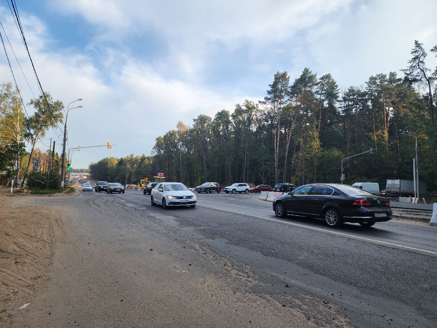 пироговское шоссе, реконструкция шоссе,