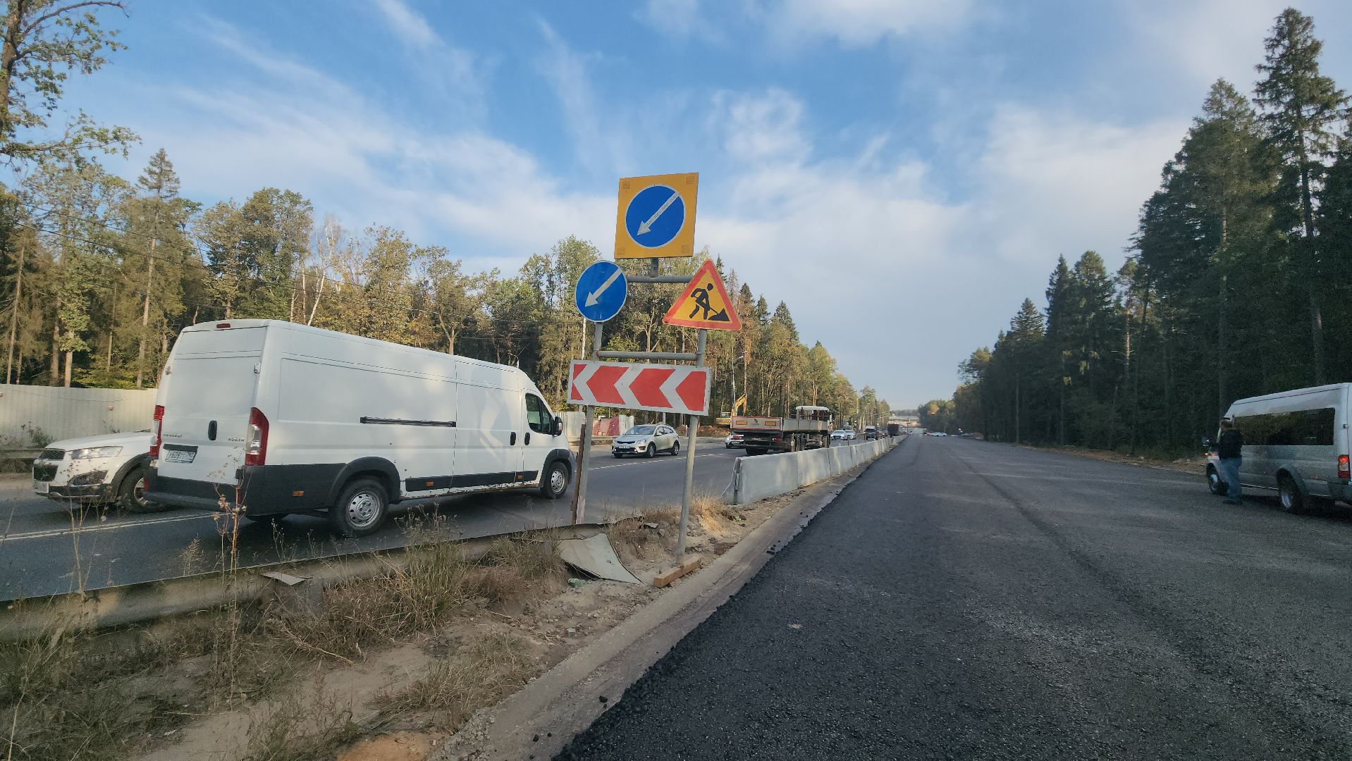 пироговское шоссе, реконструкция шоссе,