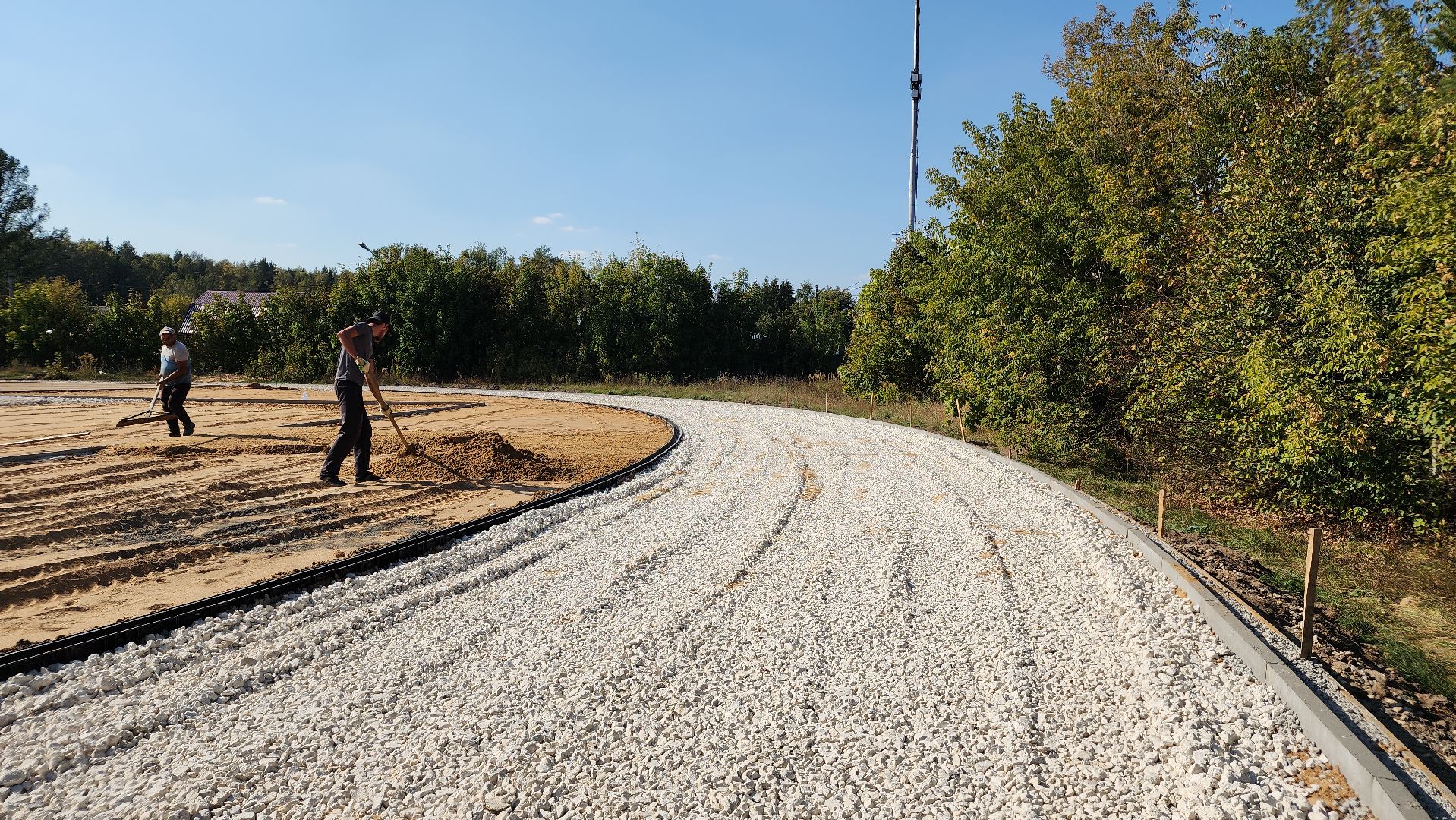 строительство, спорт, стадион, Лосино-Петровский,