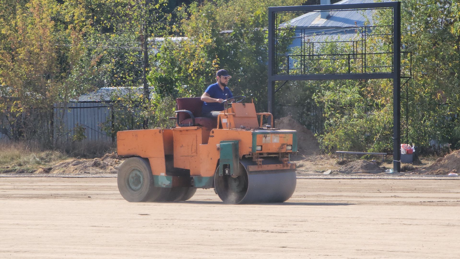 строительство, спорт, стадион, Лосино-Петровский,