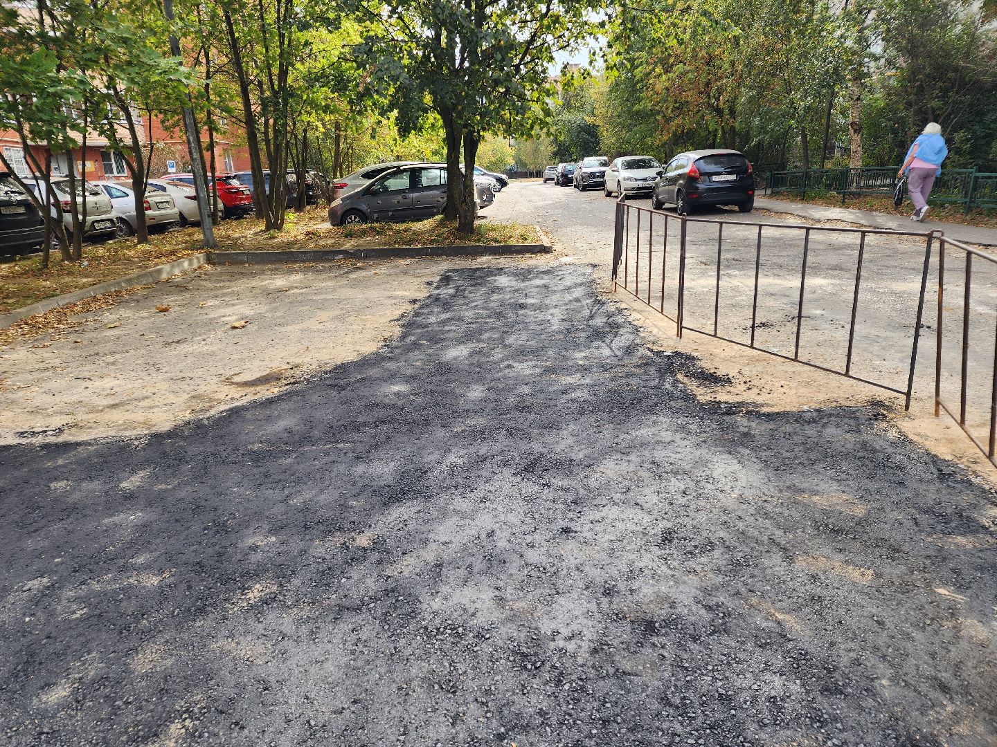 Чехов, улица Чехова, портал Добродел, обращения жителей, ямочный ремонт, дорожный ремонт, парковка, проезд, губернатор московской области,