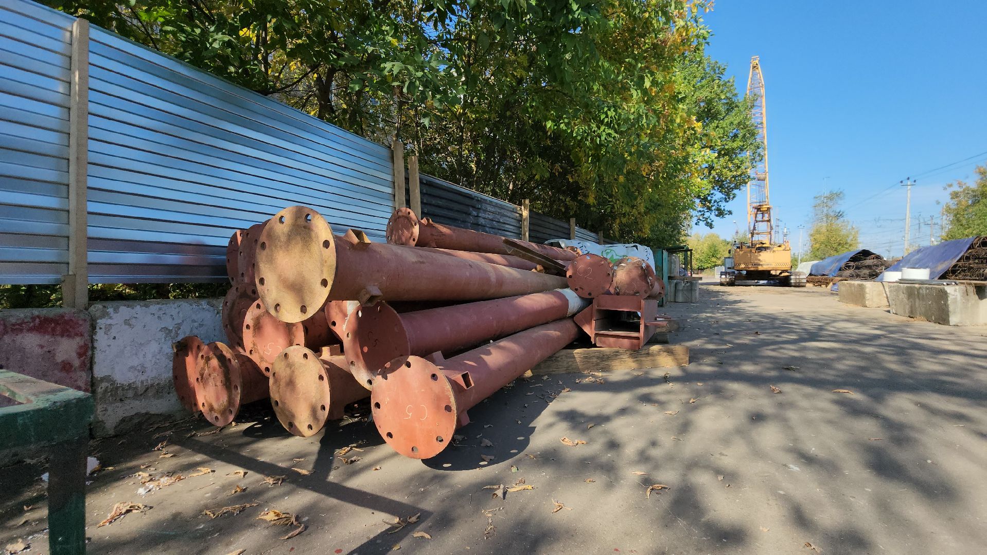 Переход через ЖД, Лобня, Строительство,